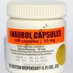 Androlic (Анаполон, Оксиметалон) British Dispensary 100 таблеток (1таб 50 мг)
