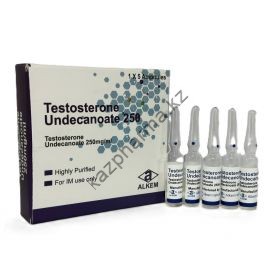 Тестостерон Ундеканоат Alkem 5 ампул по 1мл (1амп 250 мг)