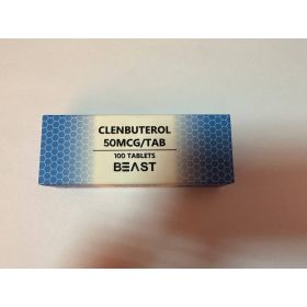 Кленбутерол Beast 100 таблеток (1таб 50 мкг)