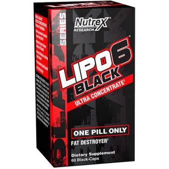 Жиросжигатель LIPO 6 Black Nutrex (60 капсул) - Уральск
