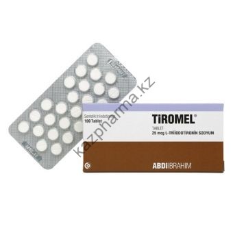 Лиотиронин Tiromel 1 таблетка 25мкг (100 таблеток) Уральск