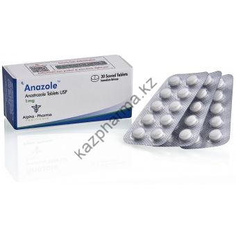 Anazole (Анастрозол) Alpha Pharma 50 таблеток (1таб 1 мг) - Уральск