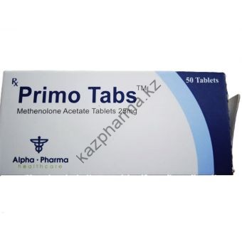 Примоболан Primo Tabs Alpha Pharma 50 таблеток (25 мг/1 таблетка)  - Уральск