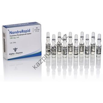 Нандролон фенилпропионат Alpha Pharma NandroRapid (Дураболин) 10 ампул по 1мл (1амп 100 мг) - Уральск