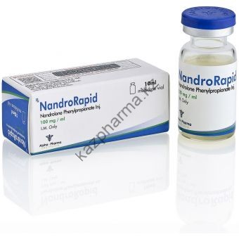 Нандролон фенилпропионат NandroRapid (Дураболин) Alpha Pharma балон 10 мл (100 мг/1 мл) - Уральск