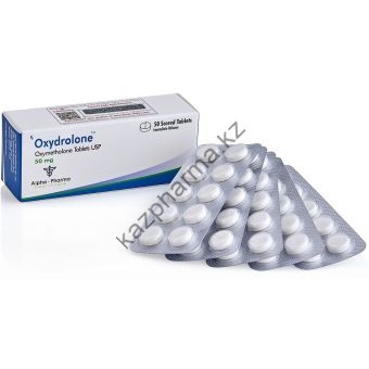 Oxydrolone (Оксиметолон, Анаполон) Alpha Pharma 50 таблеток (1таб 50 мг) - Уральск