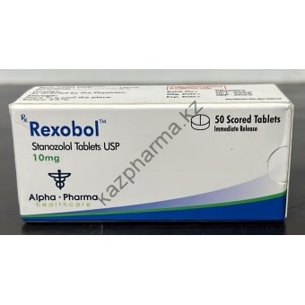 Rexobol (Станозолол, Винстрол) Alpha Pharma 50 таблеток (1таб 10 мг) - Уральск