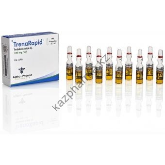 Тренболон ацетат Alpha Pharma (TrenaRapid) 10 ампул по 1мл (1амп 100 мг) - Уральск