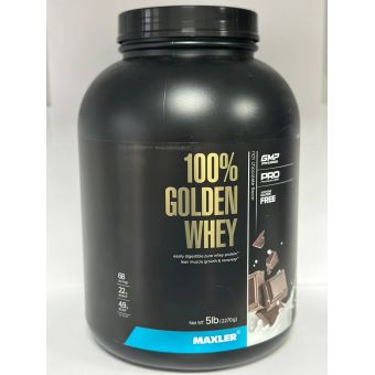 Протеин Maxler 100% Golden Whey 5 Ibs 2270 грамм (68 порц) Уральск