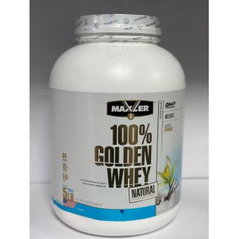Протеин Maxler 100% Golden Whey Natural 5 lbs 2270 грамм (64 порц) Уральск