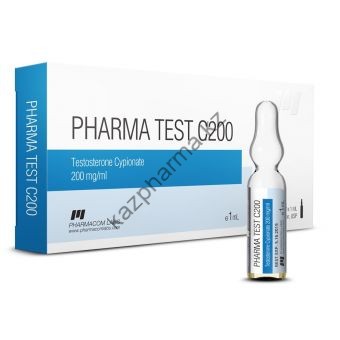 Тестостерон ципионат Фармаком (PHARMATEST C200) 10 ампул по 1мл (1амп 200 мг) - Уральск