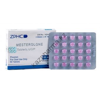 Mesterolone (Провирон) ZPHC 50 таблеток (1таб 50 мг) - Уральск