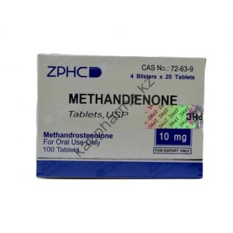Метан ZPHC (Methandienone) 100 таблеток (1таб 10 мг) - Уральск