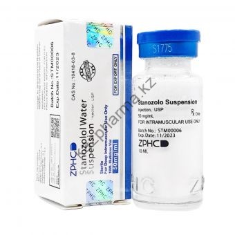 Станозолол жидкий ZPHC (Stanozolol Suspension)  балон 10 мл (50 мг/1 мл) - Уральск