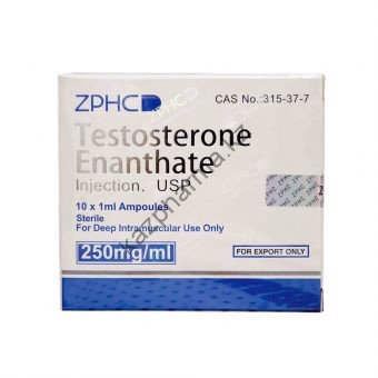 Тестостерон энантат ZPHC (Testosterone Enanthate) 10 ампул по 1мл (1амп 250 мг/1 мл) - Уральск