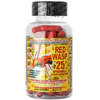 Жиросжигатель Cloma Pharma Red Wasp 25 (75 капсул) - Уральск
