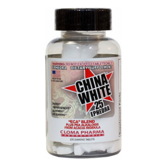 Жиросжигатель Cloma Pharma China White 25 (100 таб) - Уральск